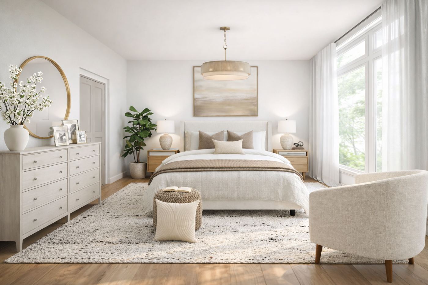 Guest Bedroom staging preview