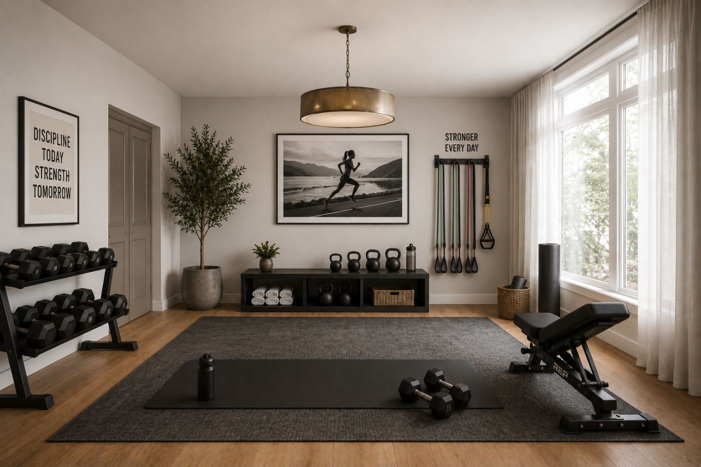 Workout Area staging preview